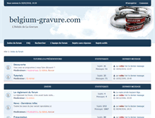 Tablet Screenshot of belgium-gravure.com
